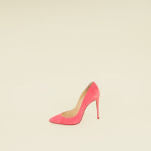 Christian Louboutin Pink Suede Kate 100 Pump 37.5