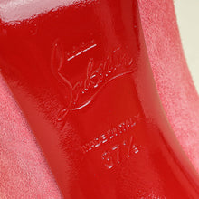 Christian Louboutin Pink Suede Kate 100 Pump 37.5