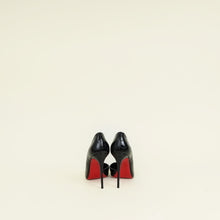 Christian Louboutin Black Iriza Croco Embossed 100 Pumps 37.5