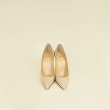 Christian Louboutin Beige Kate Croco Embossed Pump 39