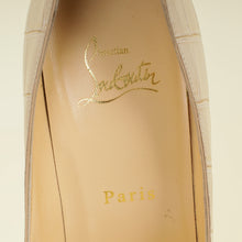 Christian Louboutin Beige Kate Croco Embossed Pump 39