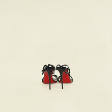 Christian Louboutin Black Double L 100 Sandals 41