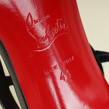 Christian Louboutin Black Double L 100 Sandals 41