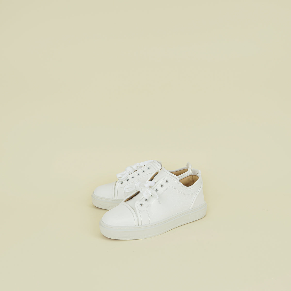 Christian Louboutin White Adolon Junior Sneaker 43