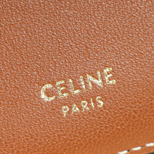 Celine Bicolor Triomphe Zipped Flat Card Holder