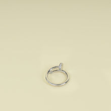 Cartier 18K White Gold Diamonds Classic Model Juste un Clou Ring 52