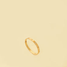 Cartier 18K Rose Gold Love Classic Model 4 Diamond Bracelet 17