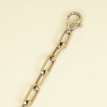 Cartier 18K White Gold Santos De Cartier Small Model Chain Necklace