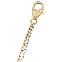 Cartier 18K Bicolor Gold Love 6 Diamond Pendant Necklace