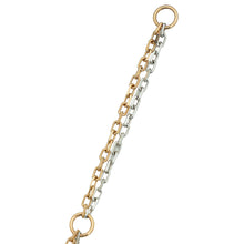 Cartier 18K Bicolor Gold Love 6 Diamond Pendant Necklace
