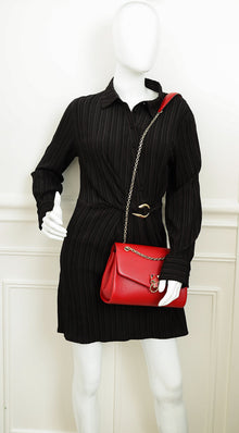 Cartier Red Panthère Graphique de Cartier Small Chain Bag