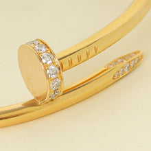 Cartier 18K Yellow Gold Juste un Clou w/Diamonds Bracelet 16