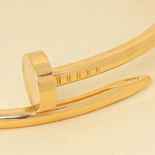 Cartier 18K Rose Gold Classic Model Juste Un Clou 3.5mm Bracelet 16