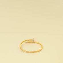 Cartier 18K Yellow Gold Juste Un Clou 32 Diamond Classic Bracelet 16