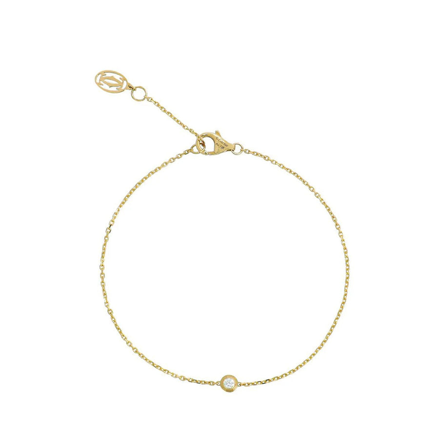 Cartier 18K Yellow Gold USW757 D'Amour XS Model Bracelet