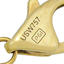 Cartier 18K Yellow Gold USW757 D'Amour XS Model Bracelet