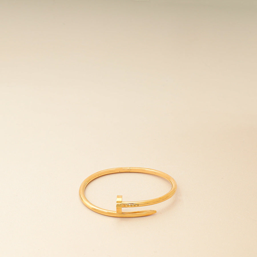 Cartier 18K Yellow Gold Juste Un Clou Classic Bracelet 16