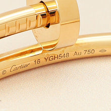 Cartier 18K Yellow Gold Juste Un Clou Classic Bracelet 16
