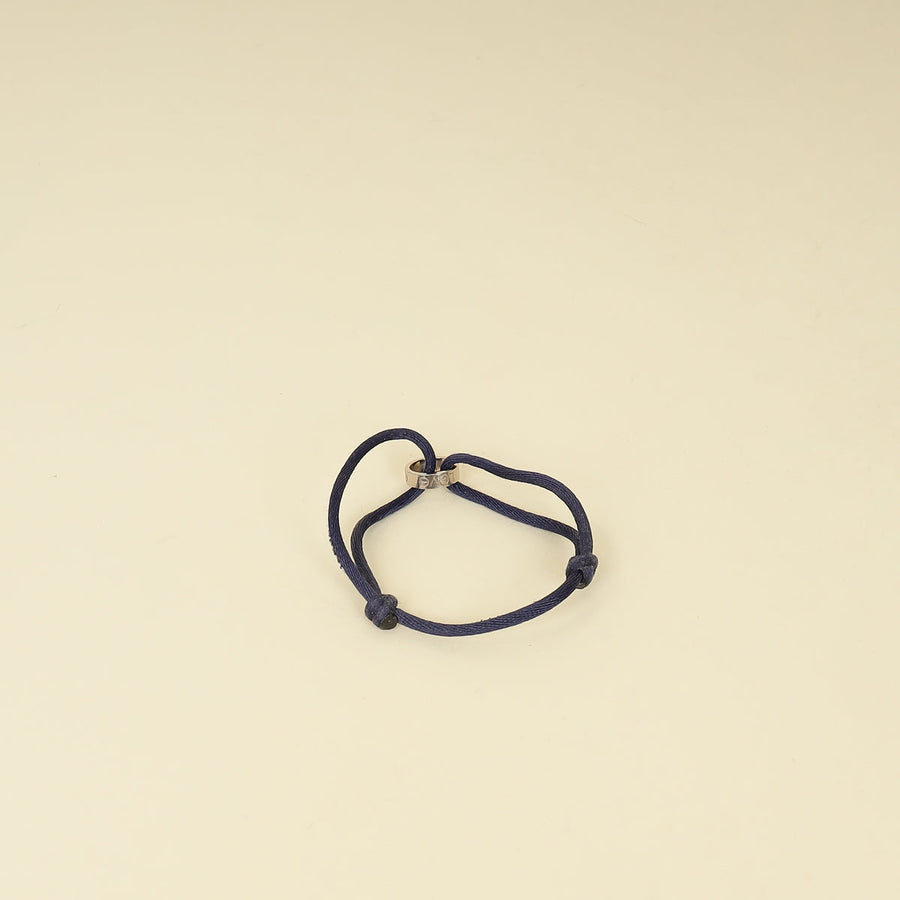 Cartier 18K White Gold Love Cord Bracelet