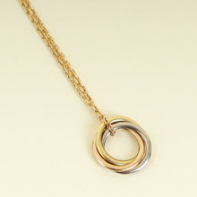Cartier 18K Trinity Double Chain Bracelet