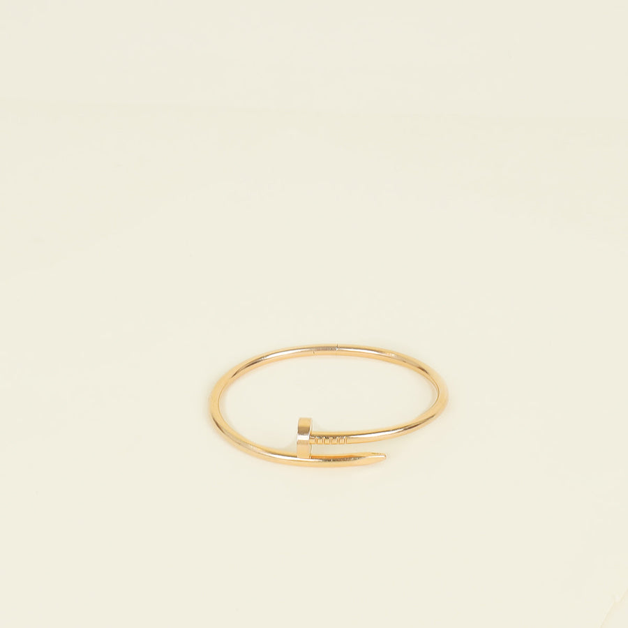 Cartier 18K Rose Gold Juste Un Clou Classic Bracelet 18