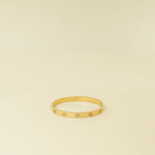 Cartier 18K Yellow Gold Love Classic Model Bracelet 17