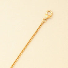 Cartier 18K Yellow Gold Love Hoop On Chain Bracelet 17