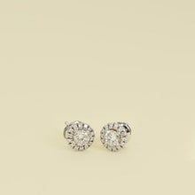 Cartier 18K White Gold Diamond Destinée Stud Earrings