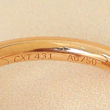 Cartier 18K Rose Gold Juste Un Clou Hoop Earrings, Small Model