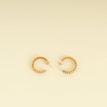 Cartier 18K Rose Gold 142 Diamond Clash De Cartier Hoop Earrings Small Model