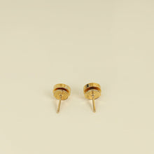 Cartier 18K Yellow Gold Love Stud Earrings