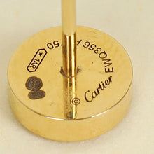 Cartier 18K Yellow Gold Love Stud Earrings