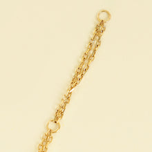Cartier 18K Rose Gold Love Double Chain 2 Diamond Necklace