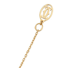 Cartier 18K Pink Gold Diamond D'Amour Mini Model Pendant Necklace