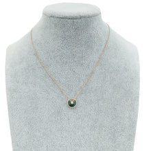 Cartier 18K Rose Gold Diamond Malachite Amulette De Cartier XS Model Necklace
