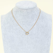 Cartier 18K Trinity Double Chain Necklace Mini Model