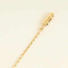 Cartier 18K Yellow and White Gold Diamond Caresse d'Orchidees Necklace