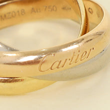 Cartier 18K Trinity Ring, Classic Model 53