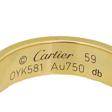 Cartier 18K Yellow Gold Love Classic Ring 59