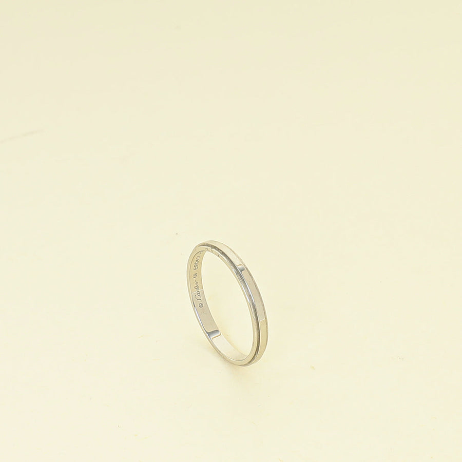 Cartier Platinum D'Amour 2.5 mm Wedding Ring 58
