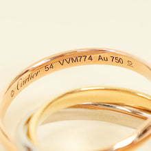 Cartier 18K Trinity Small Model Ring 54
