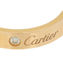 Cartier 18K Pink Gold Diamond C De Cartier Wedding Band Ring 59