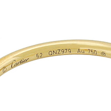 Cartier 18K Yellow Gold Juste Un Clou Small Model Ring 52