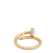 Cartier 18K Rose Gold Juste Un Clou Classic Model Diamond Ring 57