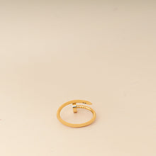 Cartier 18K Yellow Gold Juste Un Clou Small Model Ring 51
