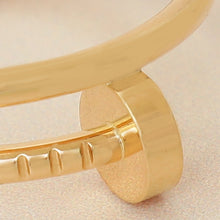 Cartier 18K Yellow Gold Juste Un Clou Small Model Ring 51