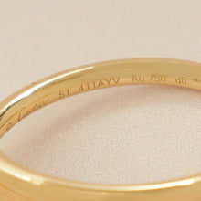 Cartier 18K Yellow Gold Juste Un Clou Small Model Ring 51