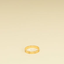 Cartier 18K Yellow Gold Small Model Love Wedding Band 3.6mm Ring 56