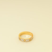 Cartier 18K Yellow Gold Love Pave Diamond Small Model Ring 57