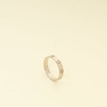Cartier 18K White Gold Love Ring Small Model 52